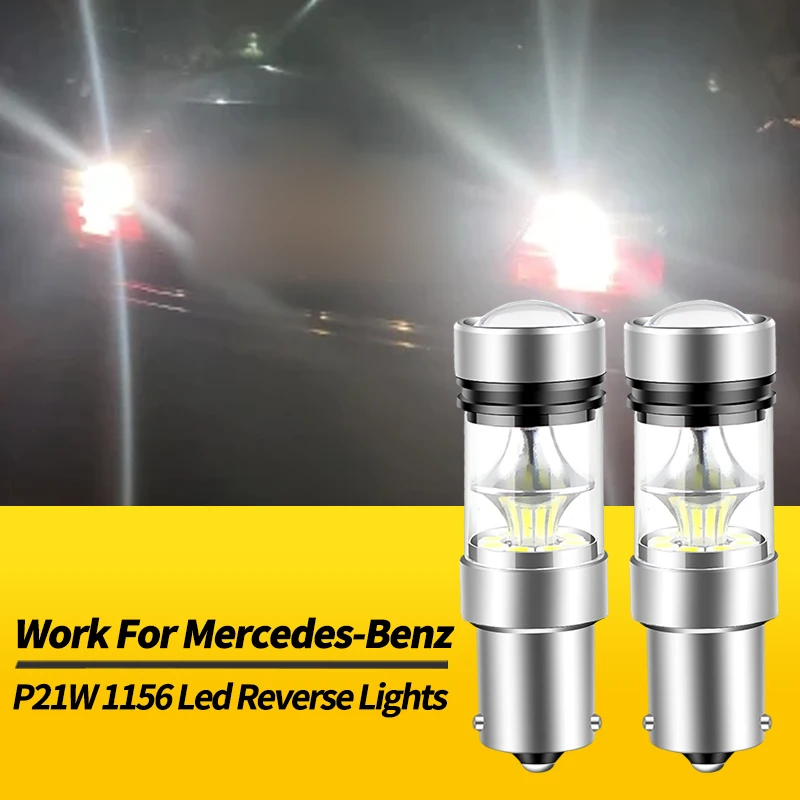 2PCS 1156 BA15S P21W LED Lampadine di retromarcia Canbus Per Benz Sprinter B901 B902 B903 95-06 B906 06-16 B907 B910 18-up B904 96-06