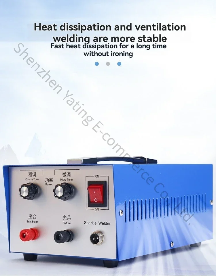 Handheld spot welding tools, jewelry making and repair, jewelry pulse welding 20A manual laser welding machine
