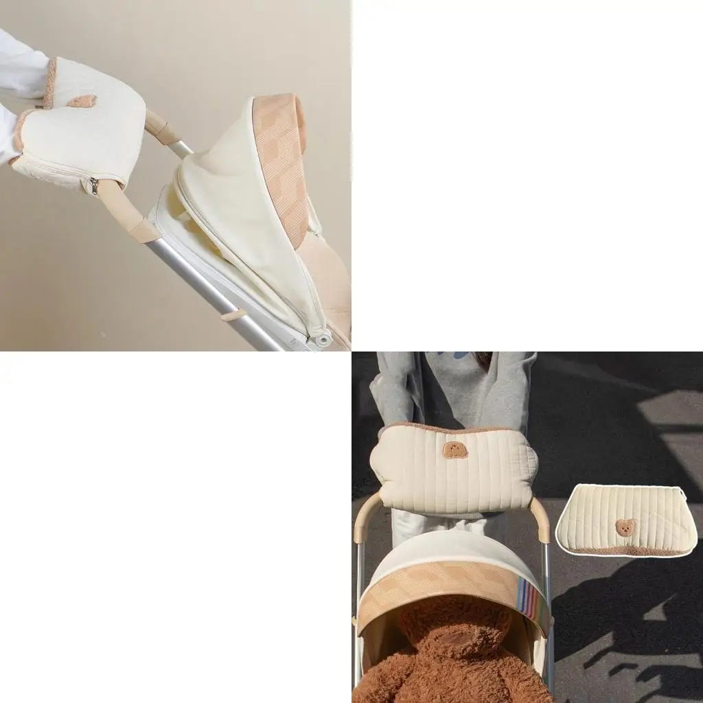 

Коляски для холодной погоды, муфты для рук, теплые варежки, мягкая флисовая подкладка и ветрозащитные тканевые перчатки для