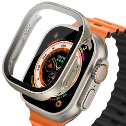 Verre et étui pour Apple Watch Ultra 2, boîtier Smartwatch 49mm, pare-chocs PC + protecteur d'écran, coque Guatemala, série iWatch, accessoires de bande