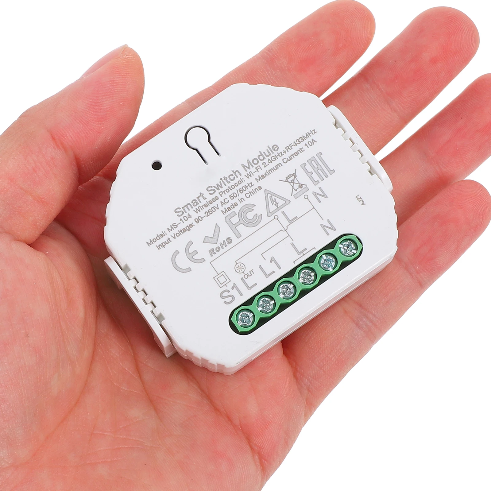 

1pcs Switch Wifi Led Light Remote App Compatible 2-Way Circuit Module