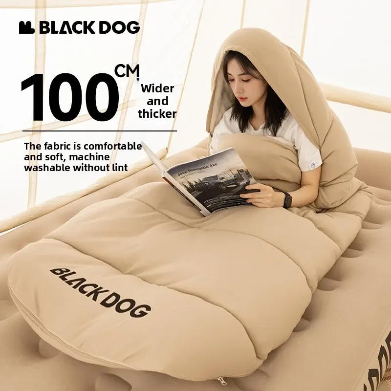 i5.15 Outdoor Cloud Nest Eggshell Sleeping Bag Camping Travel Portable Office Lunch Break Quilt Dual