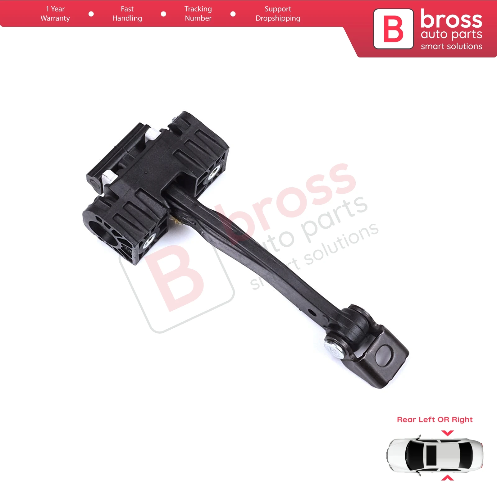 

BDP1399 Rear Door Stop Check Assy Limiter Strap for BMW 1 Series F20 F20N 2011–2019 5-Door 51227446727