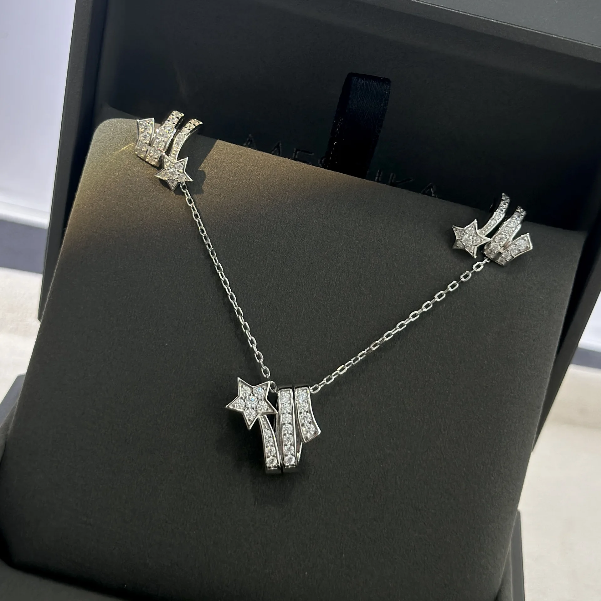 xiqi-jewelry-set-di-orecchini-e-collana-con-zirconi-a-tre-file-in-argento-puro-925-meteor-comet-gioielli-di-lusso-leggeri-per-le-donne-id