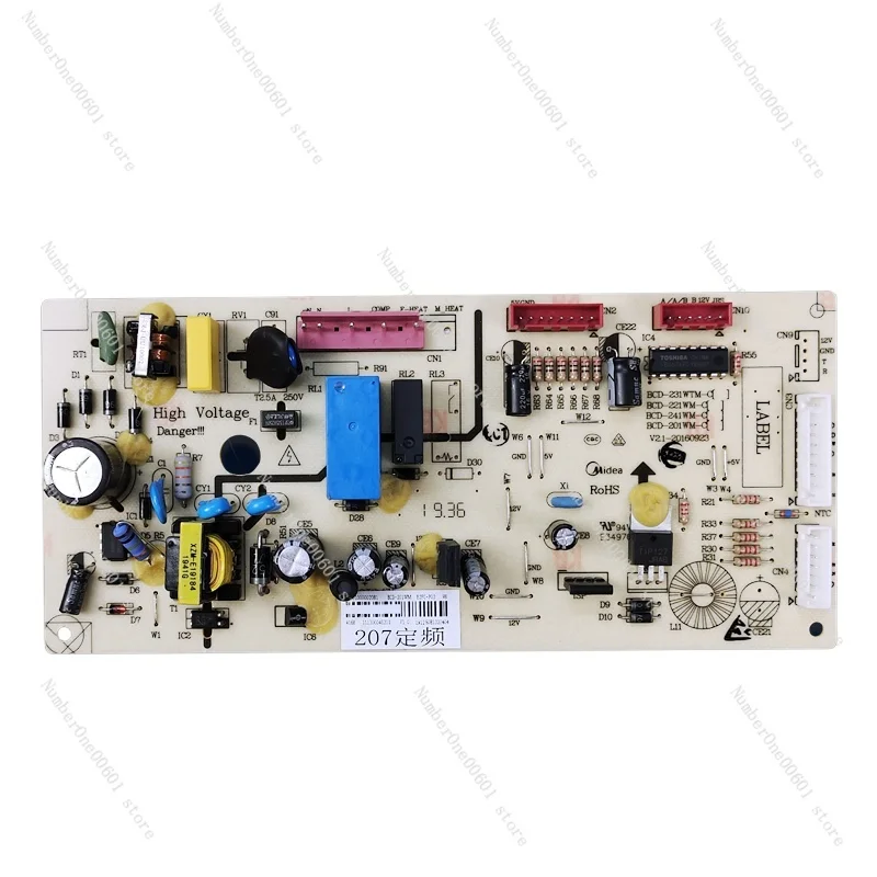 

Applicable Midea Refrigerator Power Board BCD-201WM-207WM-206wl Computer Board 17131000002081