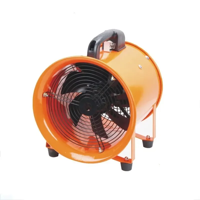 220V/380V Aluminium Impeller Electric Industrial Blower Axial Air Extractor Fan Portable Ventilation Fans With Flexible Duct