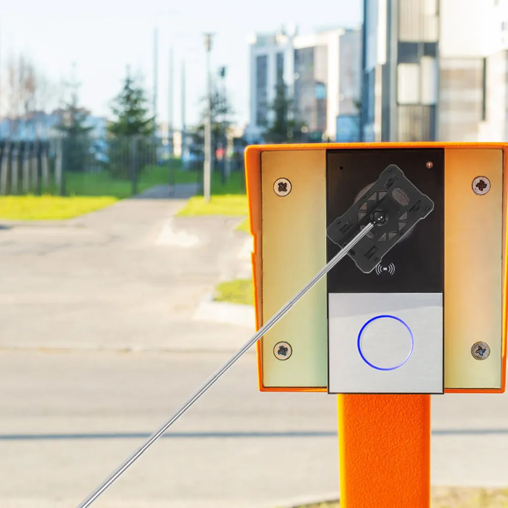 

2Pcs Telescopic Parking Card Holder Rod Retractable Car Card Grabber for Toll Parking Access Payment Ticket Extender