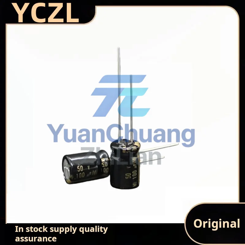 20PCS new genuine RA3 50v100uF imported audio fever electrolytic capacitor 8*11.5