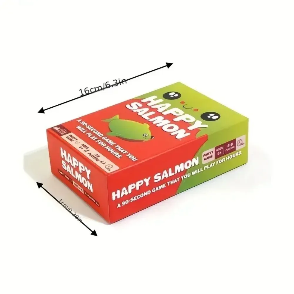 Board Game Happy Salmon Family Reunion Game Cards (English version)