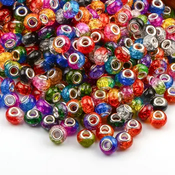 925純銀吊墜,造型包括薯條、披薩、葡萄酒瓶、軟糖和珠子,適合搭配手鍊、首飾,也可作為女士DIY項鍊禮物。 10 最佳銷售 歐洲珠子 - №7