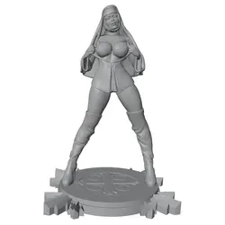 Figura de resina 1/24 sin pintar para juegos de rol y coleccionismo