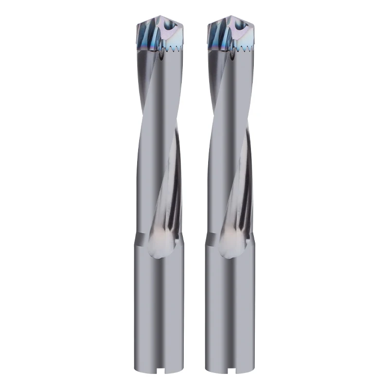 تاج عالي السرعة 10-25.8 مللي متر 1.5-5D باستخدام الحاسب الآلي ثقب عنيف بالقطع قابل للفهرسة التبريد الداخلي صابر الأسنان الحفر بديل U الحفر