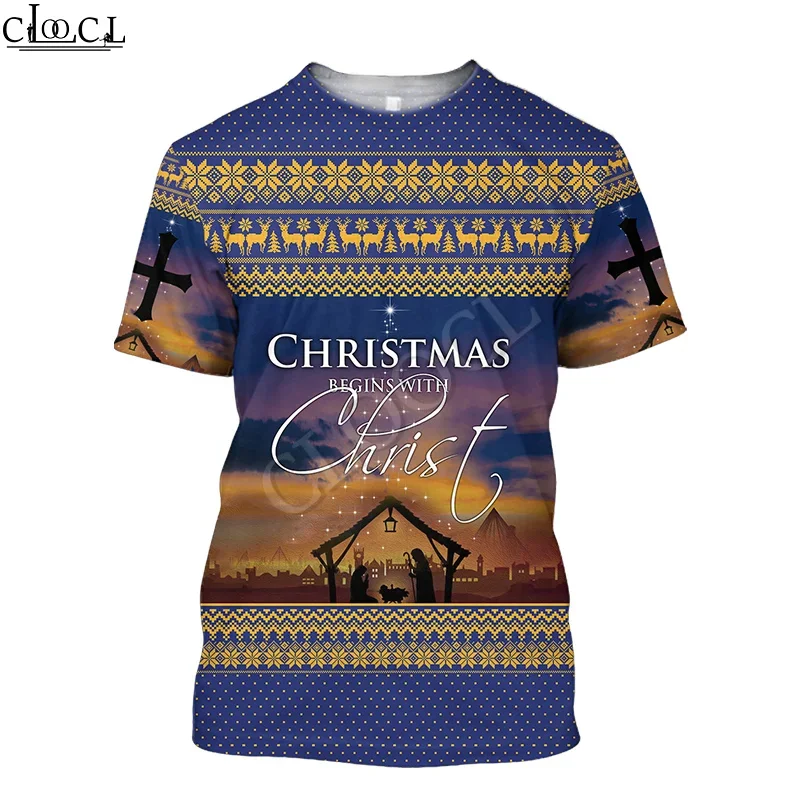 HX Newest Christian Jesus Catholic  T-Shirts Mens Women Short Sleeve Hip Hop Tshirt 3D Print Harajuku Tee Shirt Drop Shipping
