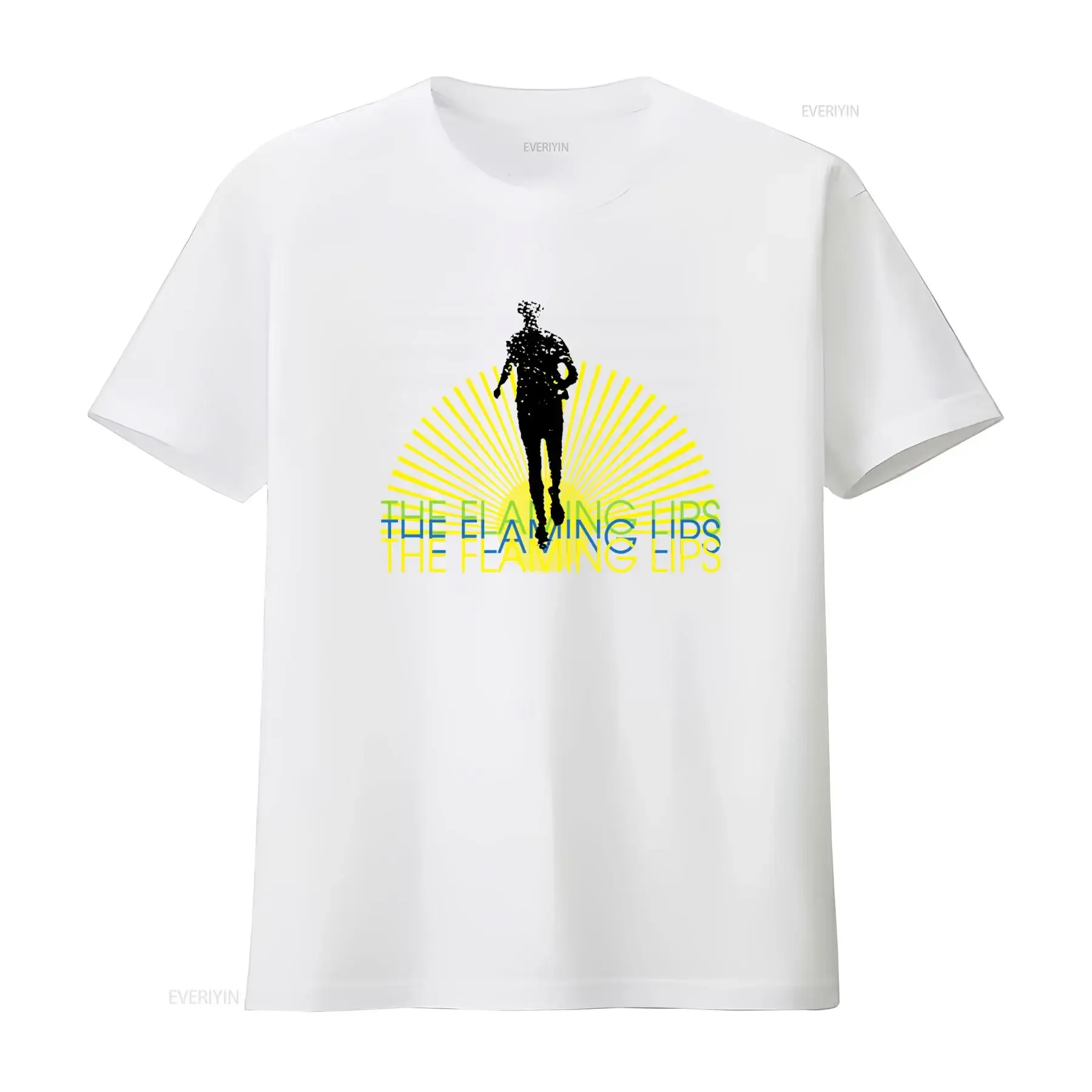 Vintage 1999 The Flaming Lips Retro Classic T Shirt Reprint Basic Style Kh4111 vintage Washed Soft streetwear