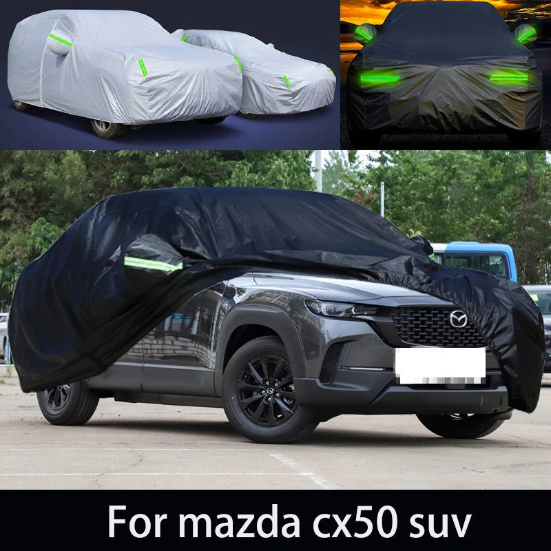 

Для mazda cx50 авто защита от снега, замораживание, защита от пыли, краска против пилинга и искусственная Защита Крышки