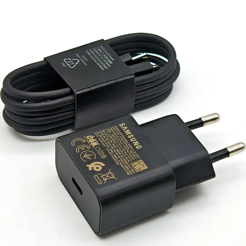 For Samsung 25w Charger Super Fast Charge PD Power Adapter For Galaxy A15 A35 A55 A54 A16 A26 A36 A5