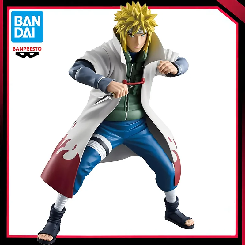 

In Stock BANDAI BANPRESTO Grandista NARUTO Series Namikaze Minato 23cm Anime Figure Model Genuine Collection Toys Statue Gifts