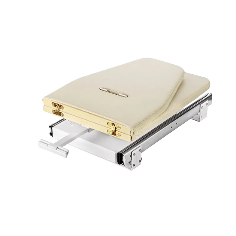 Cloakroom home folding wardrobe ironing board hidden ironing board electric iron stand push-pull damping ironing