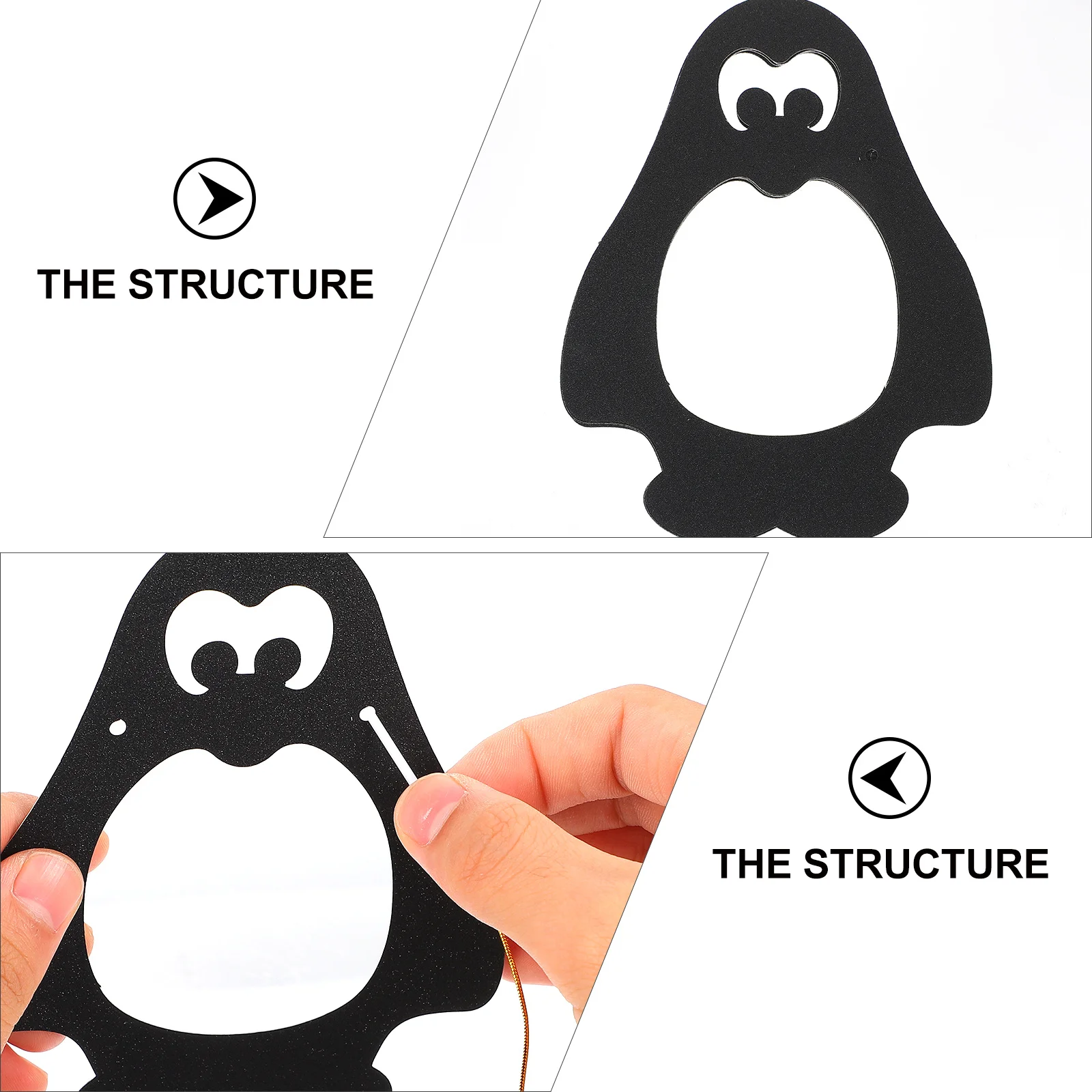 

2 pcs Christmas Snowflakes Banners Snowman String Flags Party Wall Decoration Festival Bunting Hanging Ornament Xmas Tree Banner