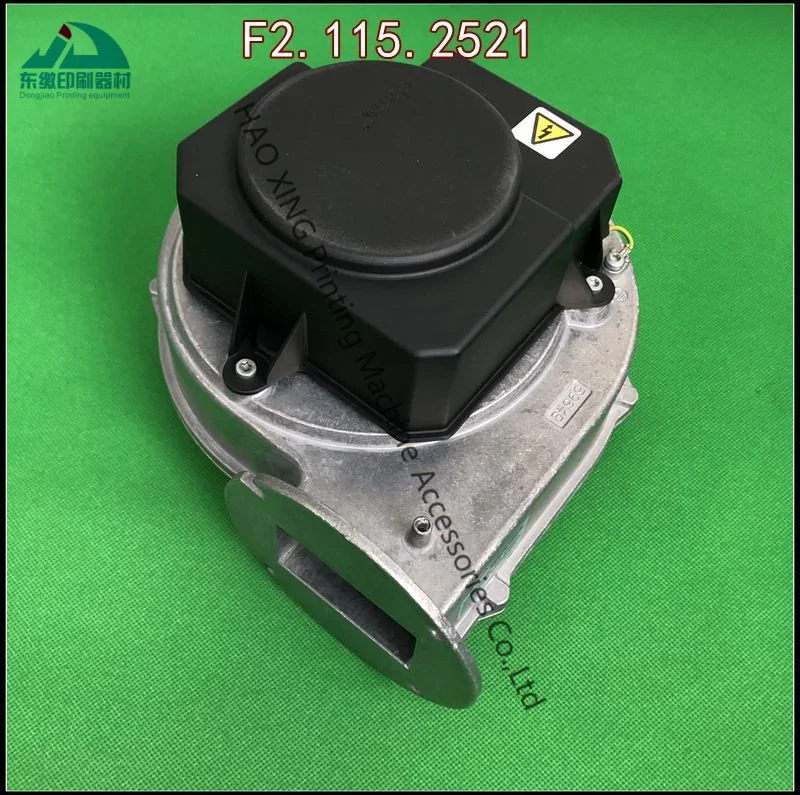 

G1G144-AF25-09 Вентилятор для оборудования офсетной печати Запасные части Вентилятор для Heidelberg CD102 F2.115.2521/03 Вентилятор для доставки бумажного ремня Вентилятор