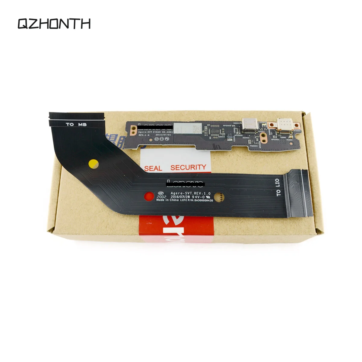 Imagem -03 - Placa Usb Genuína com Cabo Lenovo Yoga 91013ikb 80vf Ns-a901 Da30000h420 Novo