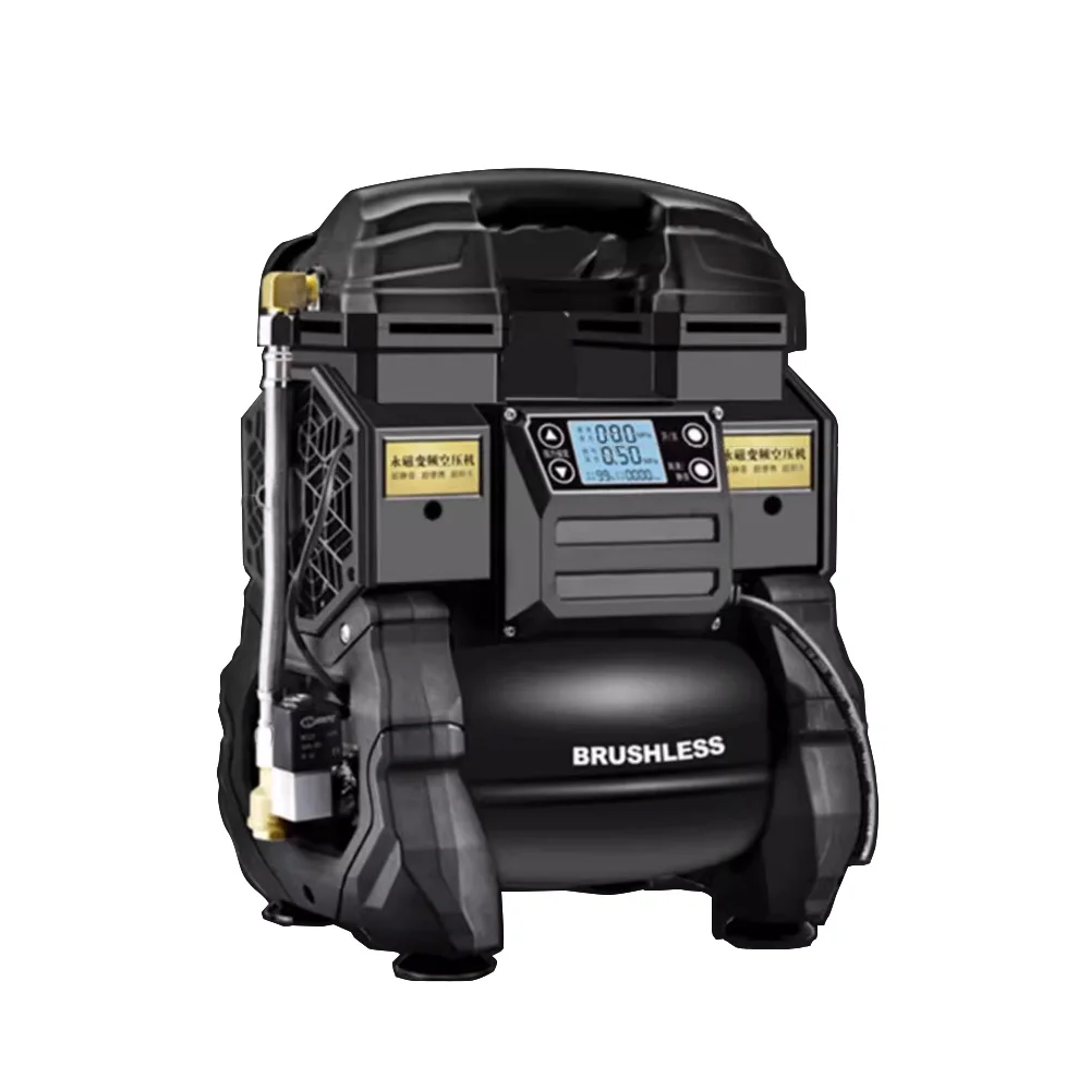 

Oil free silent air pump for air compressor Used for pneumatic clay printers spray painting ﻿