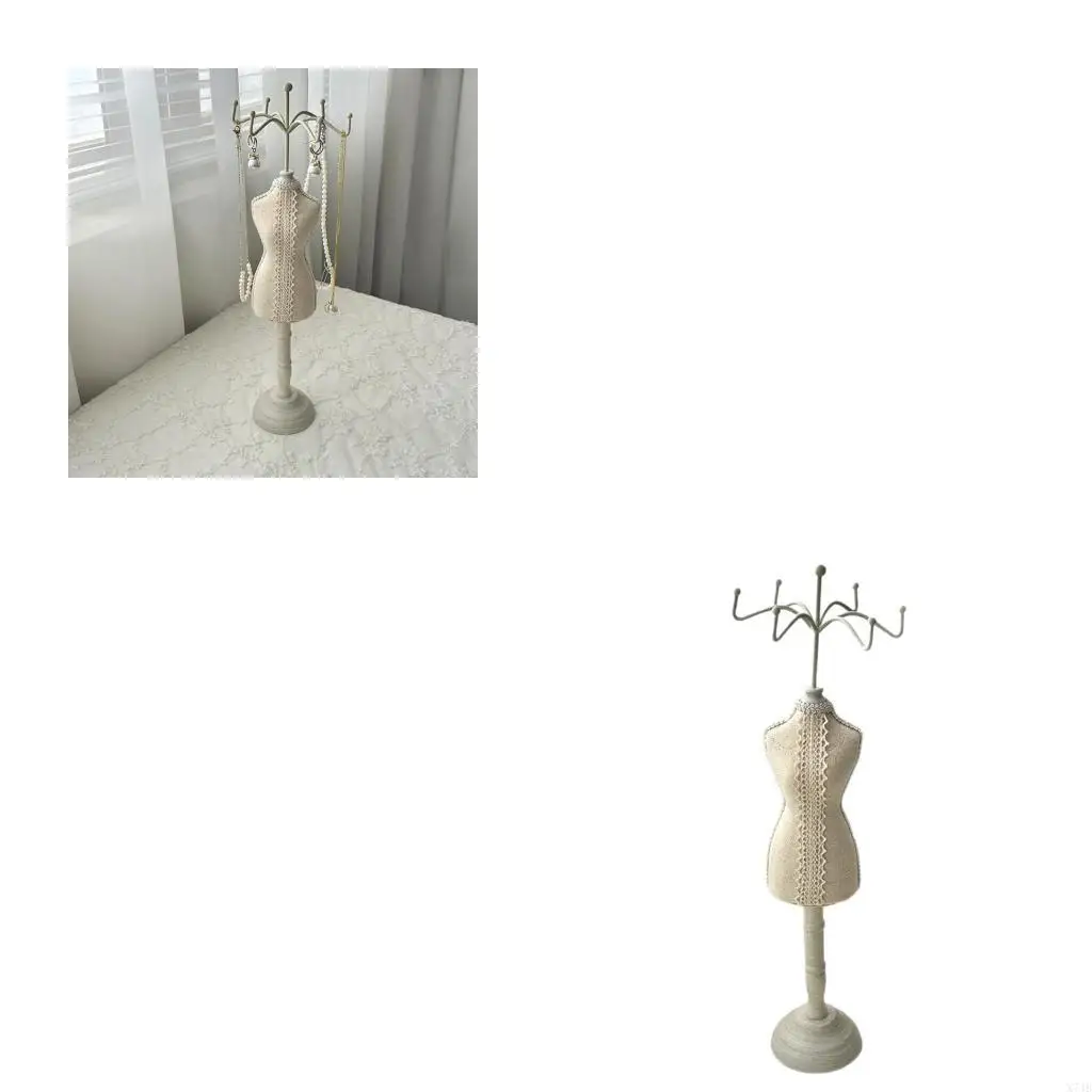 

Удобный для пользователя выставочный стенд витрины ювелирных изделий с кружевным акцентом из дерева, идеально подходящий для