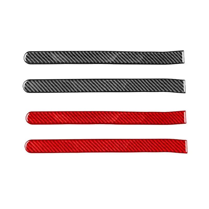 Superior-Carbon Fiber Rear Light Emblems Side Lamp Stripes Trim For Kia Stinger 2018-2023 Car Decoration Accessories Sticker view 2