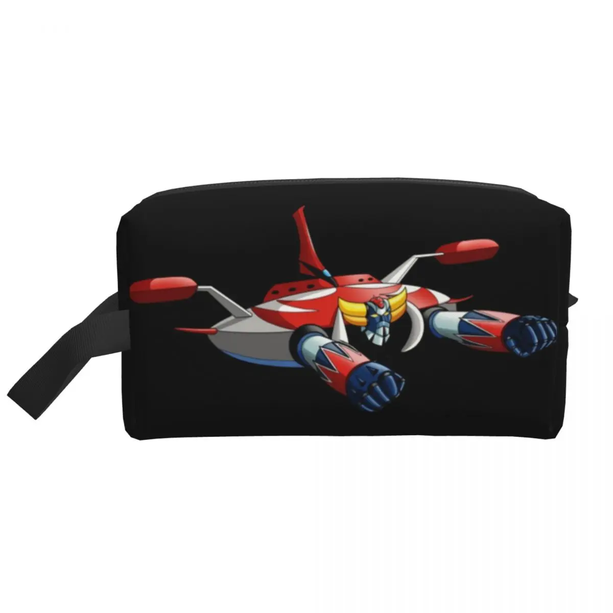 Custom UFO Goldorak Grendizer Robot Travel Cosmetic Bag for Anime Manga Makeup Toiletry Organizer Lady Beauty Storage Dopp Kit