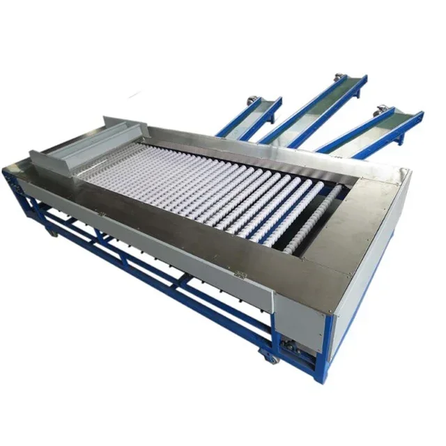 3ton/hour Automatic Round Oval Fruit Vegetable Onion Avocado Lemon Grading Machine