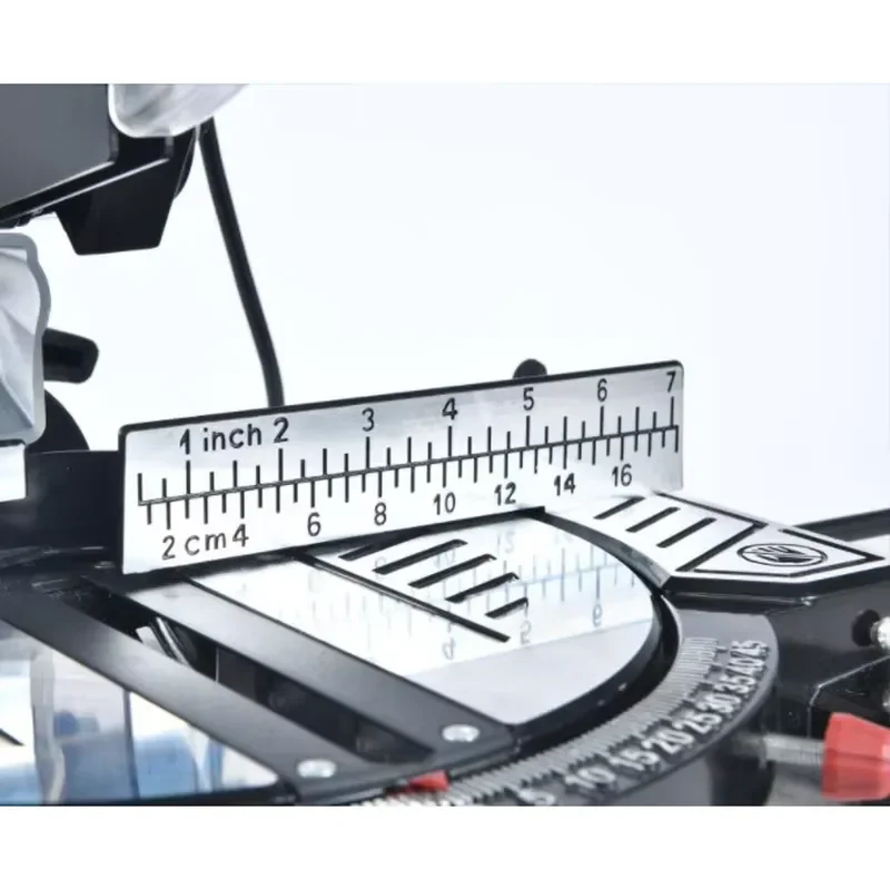 Portable 8 Inch Compound Miter Saw Aluminum Cutting Machine Woodworking Circular Saw Power Tools Cut-Off Machine 2-In-1