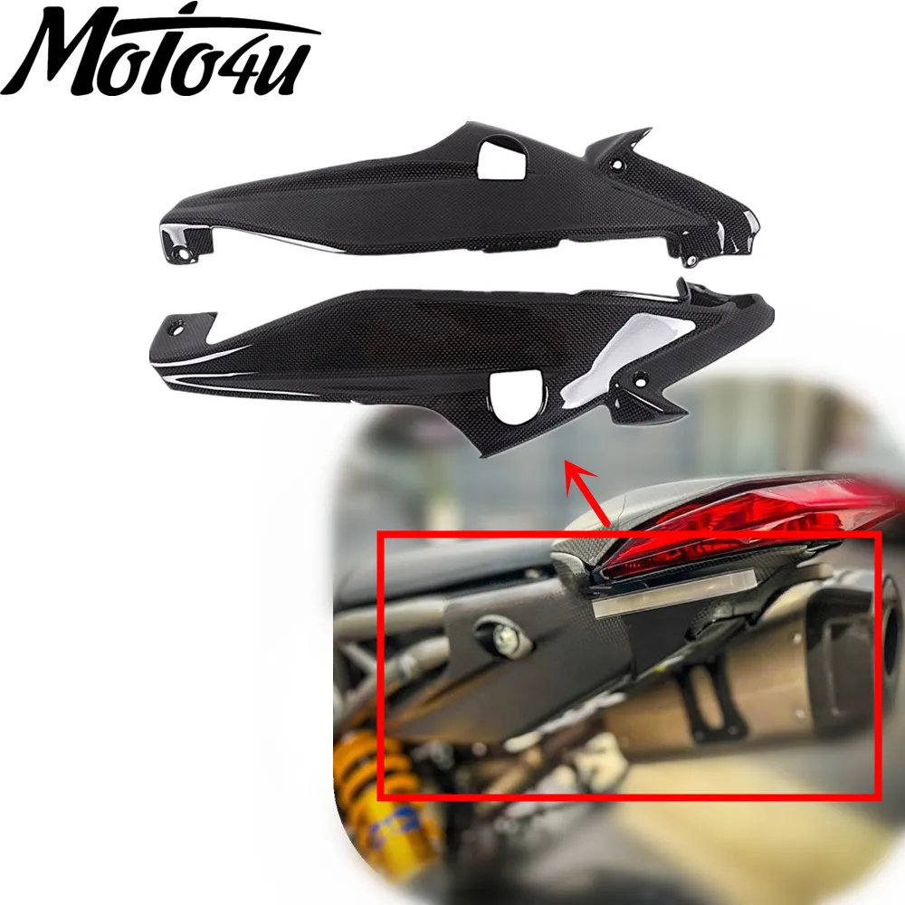 

Боковые панели мотоцикла из углеродного волокна для Ducati Hypermotard 950 SP 2019 2020 2021 2022 2023 2024 2025