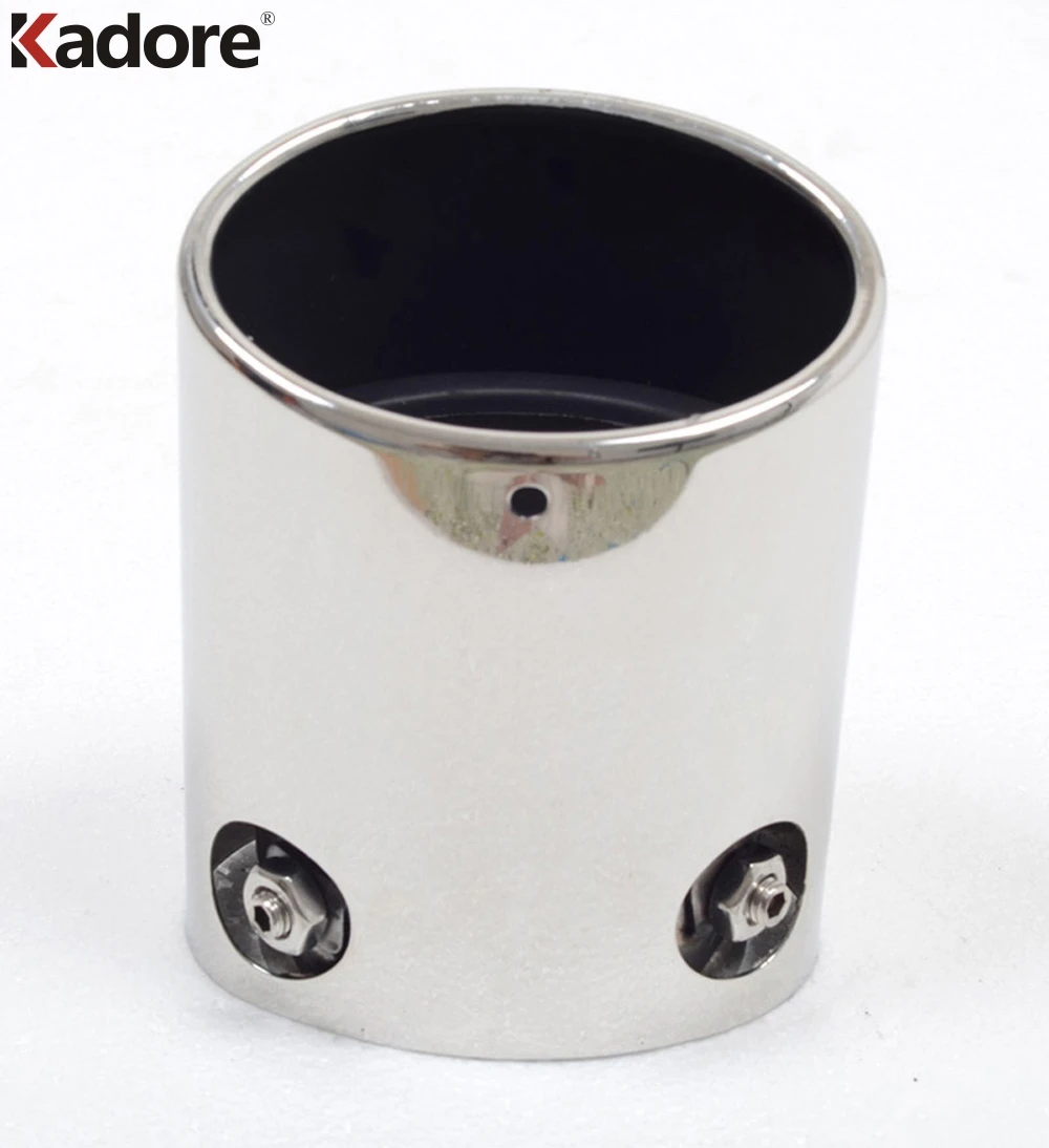For Toyota RAV4 RAV 4 2006 2007 2008 2009 2010 2011 Stainless Steel Modified Car Rear Round Exhaust Tail Muffler Accessories