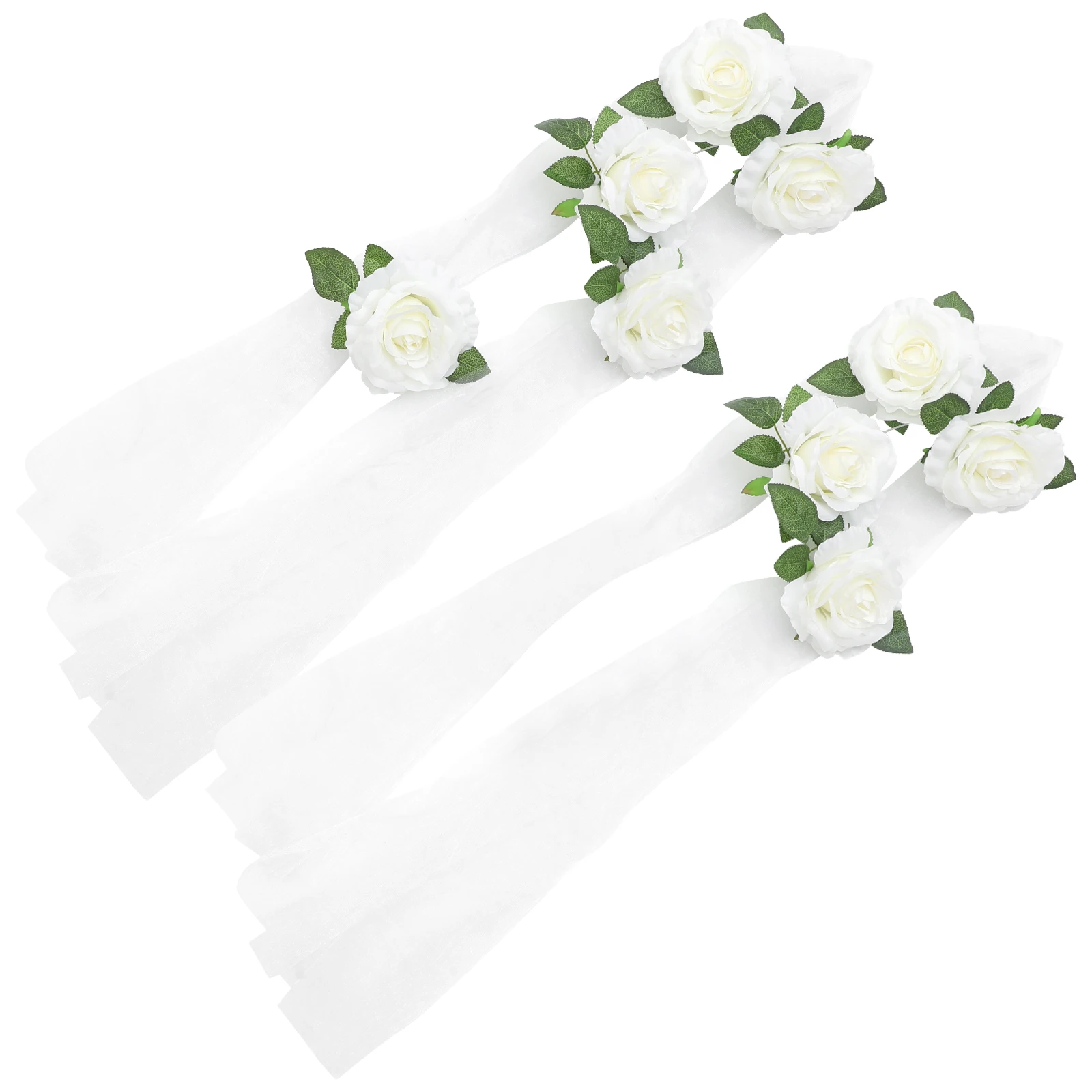 

Ornament Decoration of The Front Wedding Floor Car Flower Decorations Rose Simulation Artificial Floral Flowers