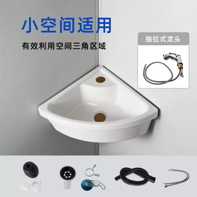 New RV Acrylic Folding Sink With Faucet  Car Wash Basin Bathroom For Boat Caravan Motorhome Camper Camping Car Accessories