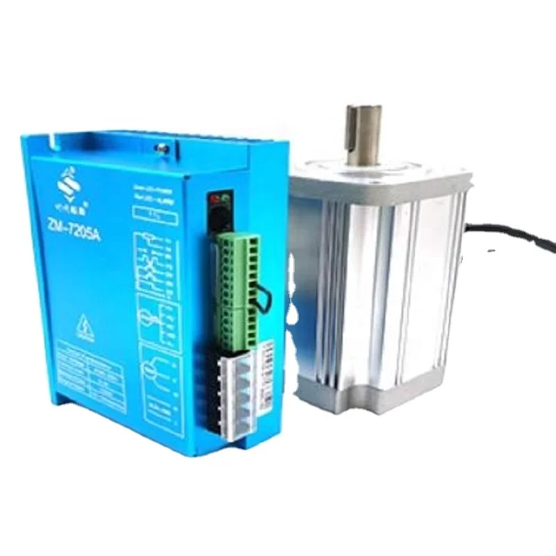250W_220V_3000RPM+ZM-7205A    80 Series High-voltage Brushless Motor Driver Set 550W750W1200W with Built-in Hall Sensor
