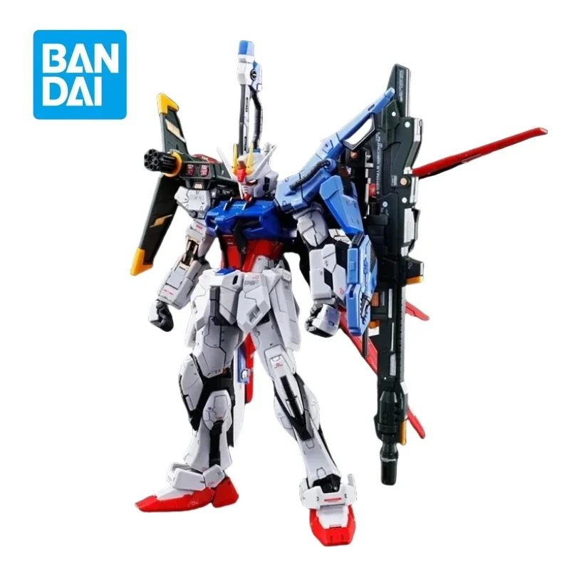 

Genuine Bandai RG 1/144 PERFECT STRIKE Gundam PB Limited Anime Assembly Model Toy Action Figure Gift Collection Ornament for Boy