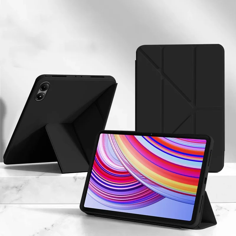 

Многоскладной чехол для Redmi Pad 2 Pro, 12,1-дюймовый мягкий силиконовый чехол-подставка для Xiaomi Redmi Pad 2 Pro 2025 12 1, чехол для планшета