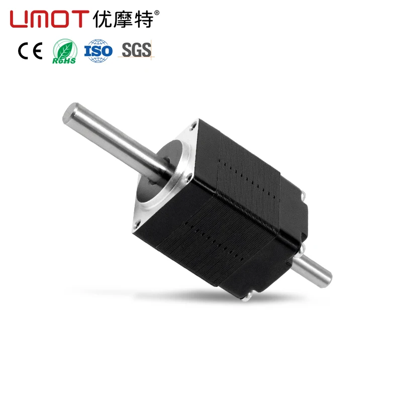 

UMOT Nema8 Dual-Shaft Rotary Stepper Motor 2Phase 20*30mm 15mN.m Ideal High-Precision Positioning 1.8degree for 3DPrinte Machine