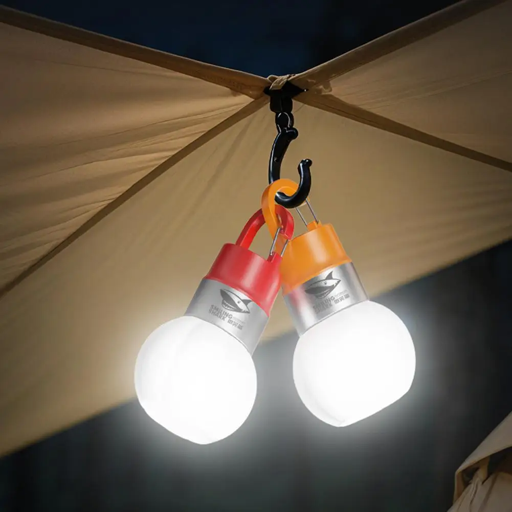 Portable LED COB Flashlight Torch USB Rechargeable Outdoor Camping Hanging Lantern With Hook Lamp Lighting Work Lights