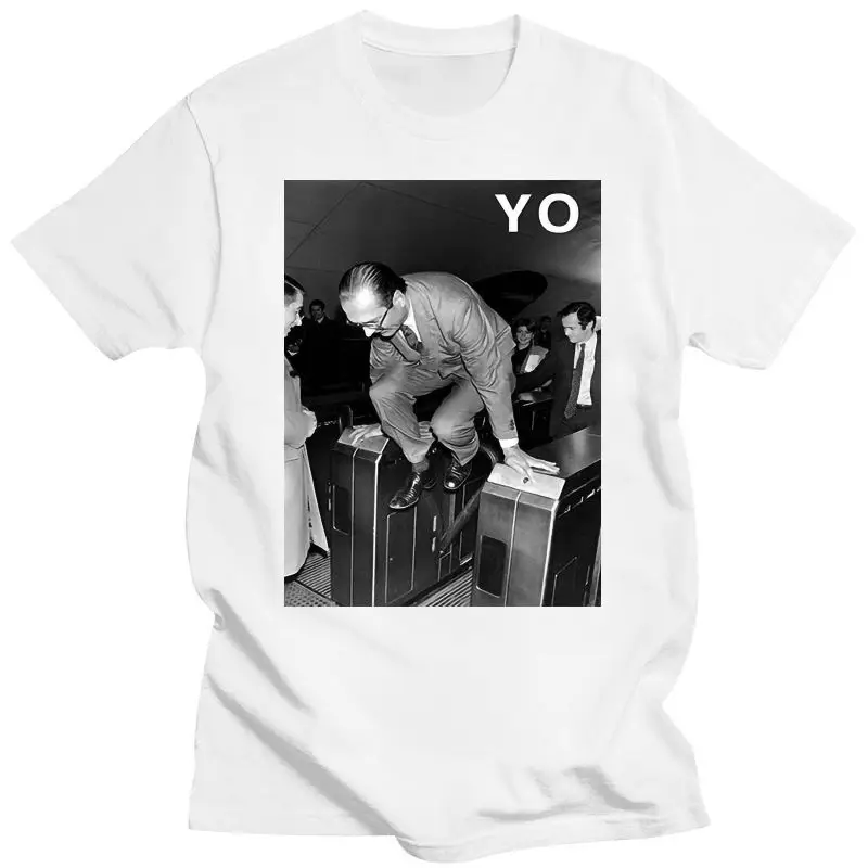 Camiseta de ropa para hombre, Jacques chirac-yo Rap, Hip Hop, Metro, París, Mode de moda, Francia