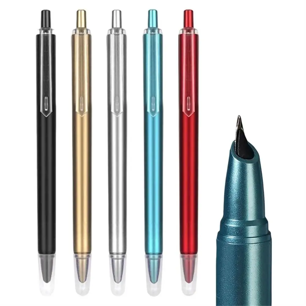 

Office Multicolor Business Stationery Student 0.38mm Retractable Fountain Pen Signature Pen Press Fountain Pen Fountain Pen