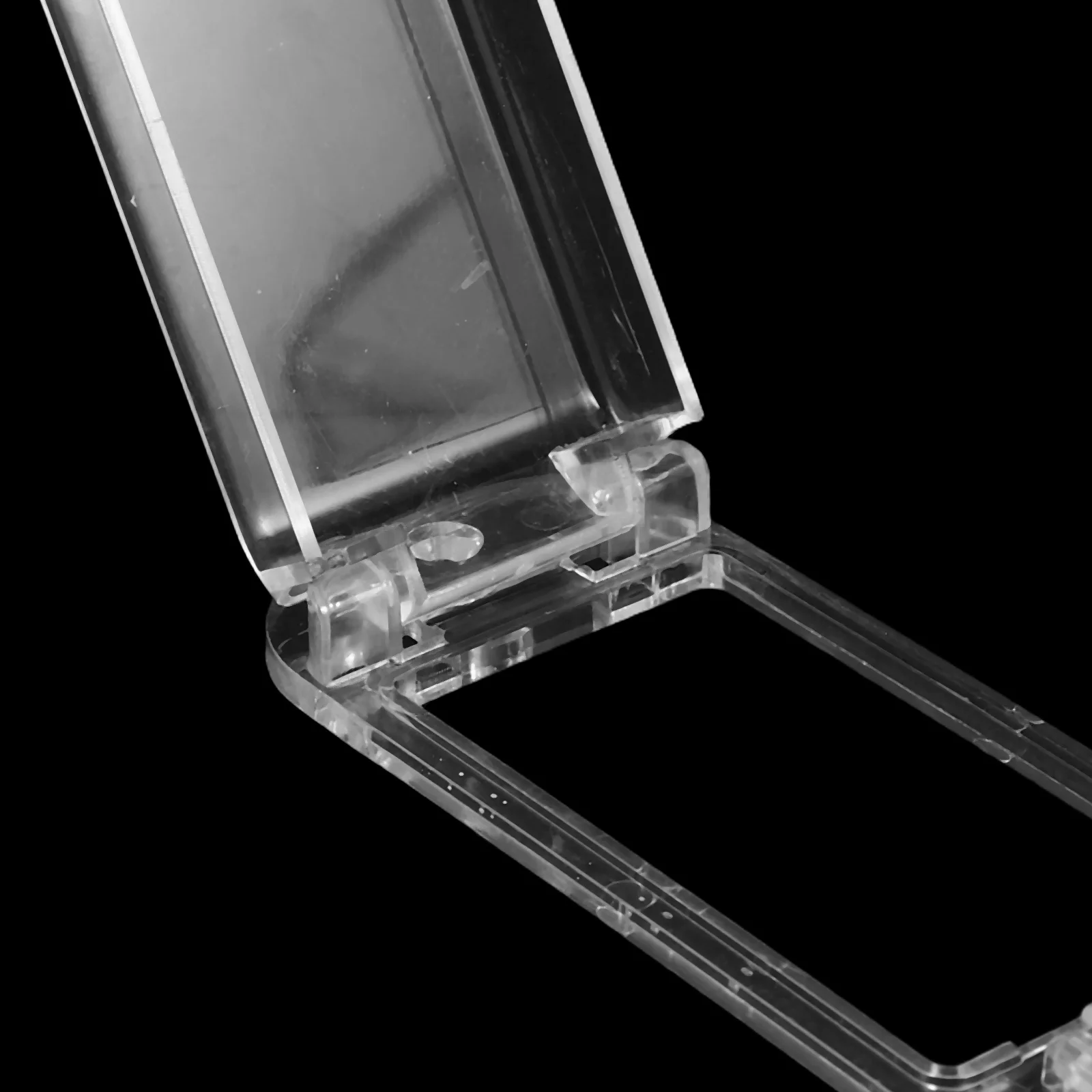 4 قطعة جدار مقاوم للأطفال 11.00X4.00X1.50 سنتيمتر مفتاح الإضاءة الشفاف لوحة حماية السلامة تبديل حامي للمنزل الاطفال الكهربائية