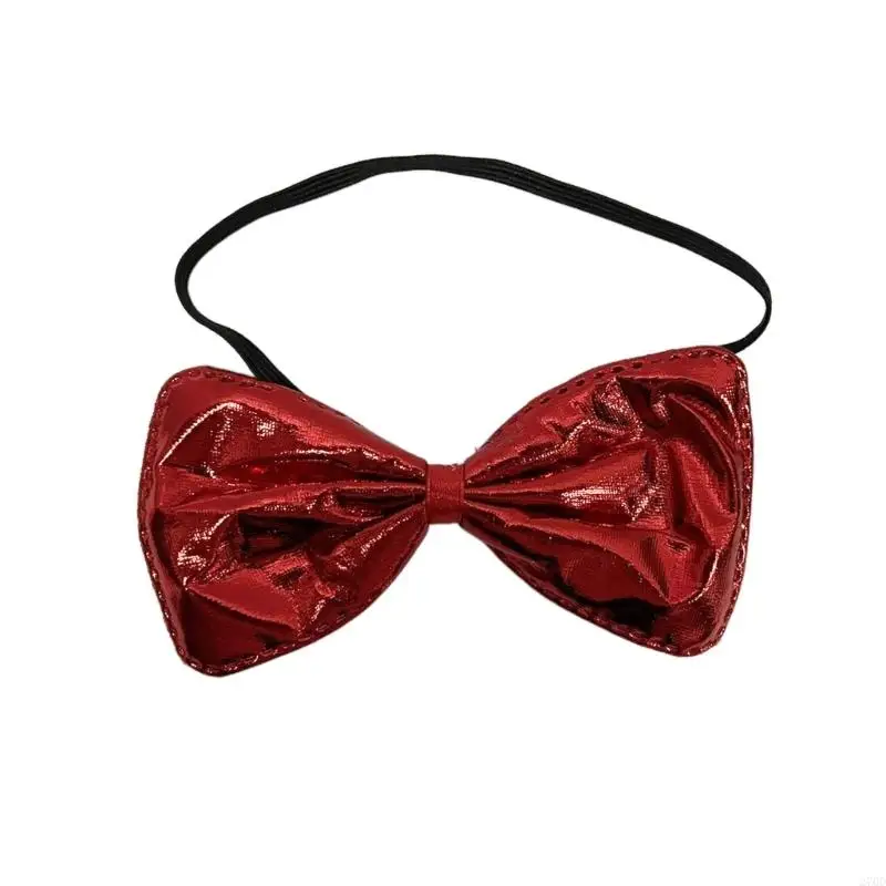 270D حزمة من 3 إكسسوارات أزياء الشيطان الأحمر عصابات رأس وأقواس وربطات ذيول لموضوعات حفلات أعياد الميلاد التنكرية #5