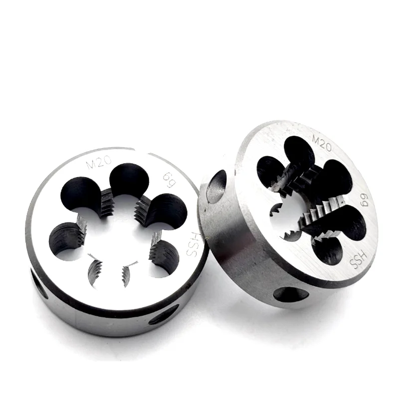 

1PCS HSS Metric Thread Right Left Round Die M42 M45 X4.5 X4 X3 Screw Threading Dies external thread tapping and repair