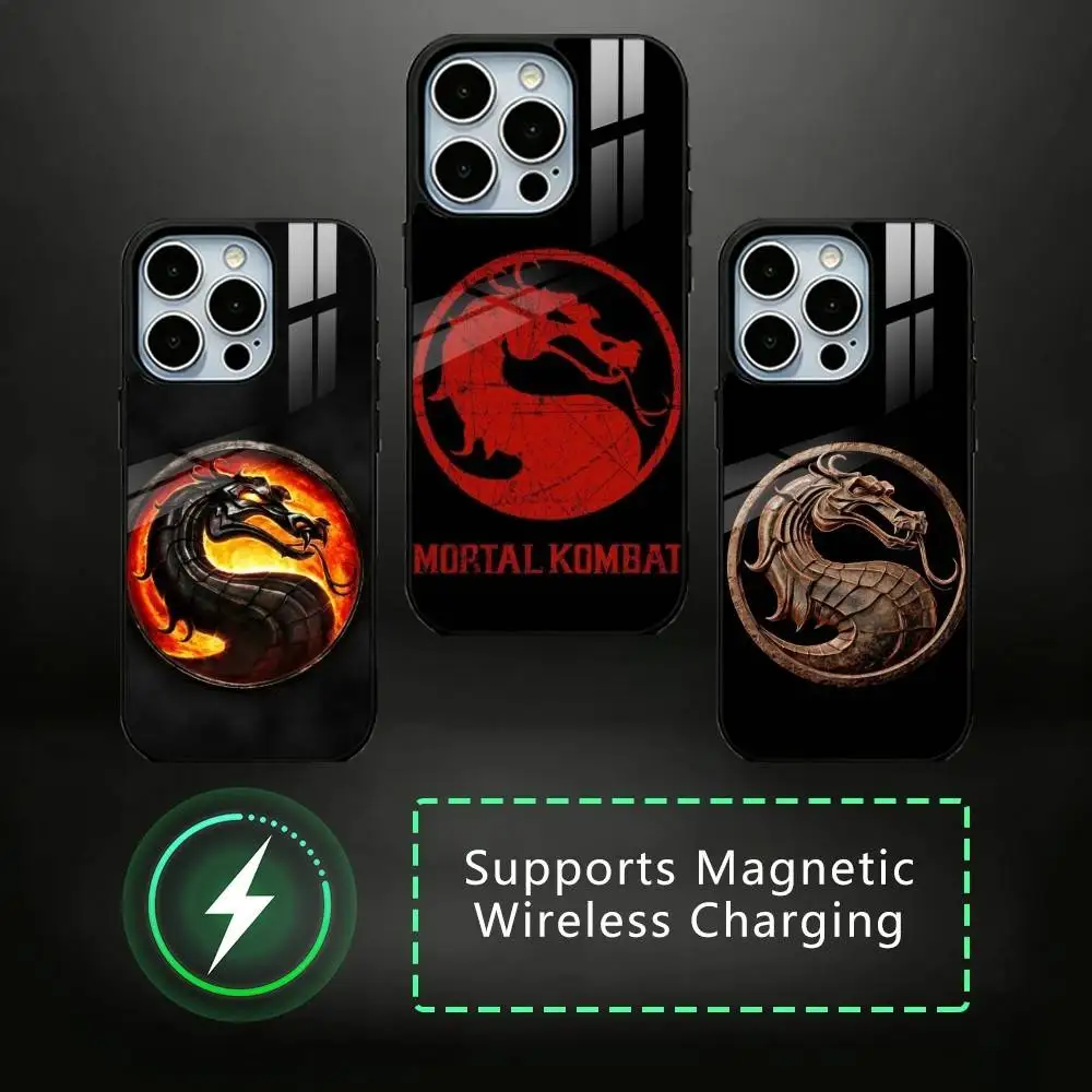 

Mortal Kombat Phone Case For iPhone17,16,15,14,13,12,11 Plus,Pro Allows magnetic wireless charging