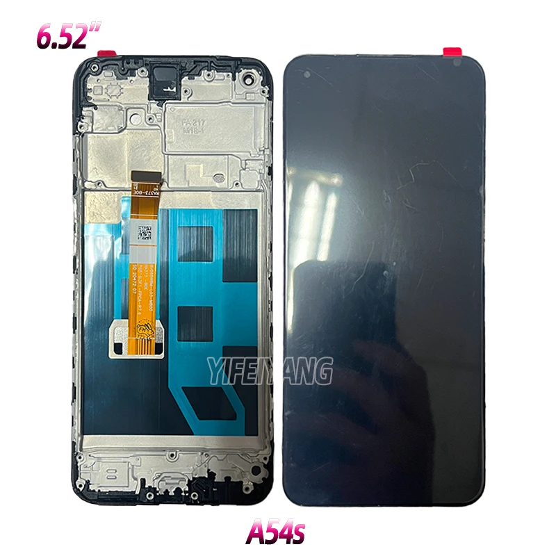 Original LCD Display Touch Screen Digitizer, Replacement Parts with Fingerprints, OPPO Reno5 Z 5G, A54, A16S, A54S, A33, A53