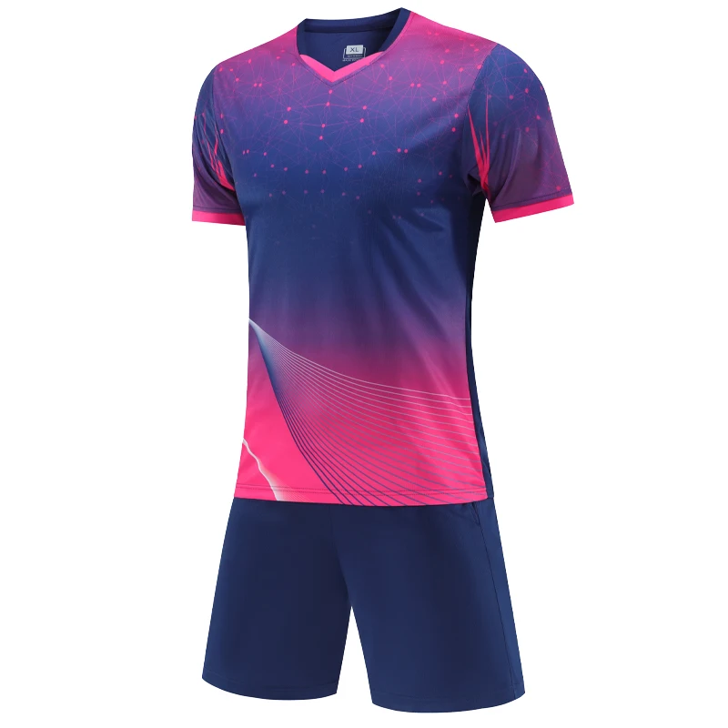 Games Football Uniforms Breathable Quick Drying Comfortable Team Match Training Sets 3D Prints Running Jerseys Shorts Suits