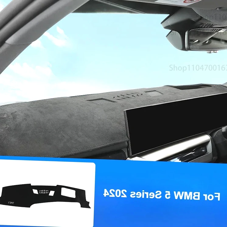 

New! For BMW 5 Series G60 2024 Center Console Dashboard Cover Pad Sun Shade Avoid Light Pad Anti-UV Instrument Dash Mat Accessor