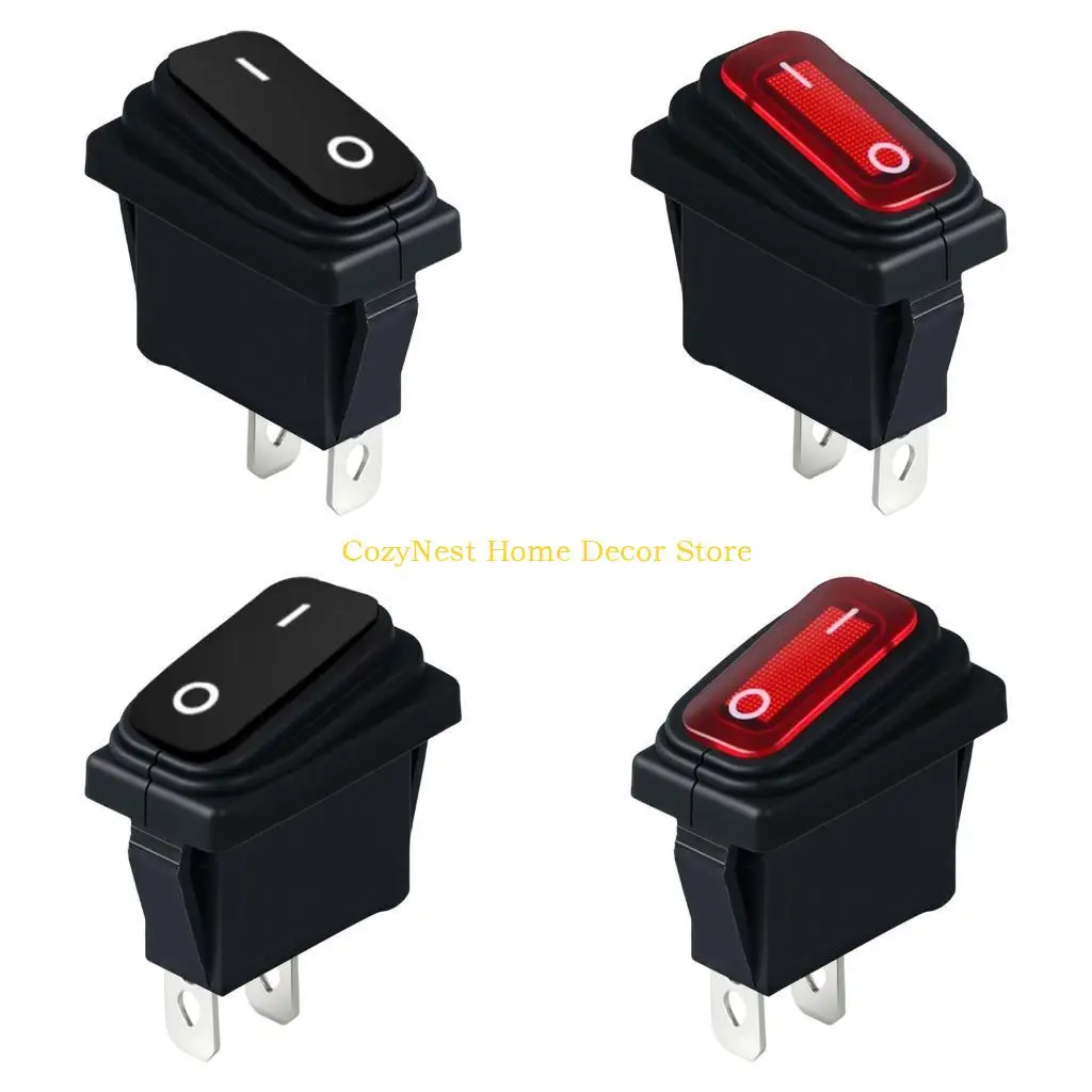 

92MF Эффективные водонепроницаемые тумблеры устройств 2-контактные пластиковые и латунные переключатели Электрические управления